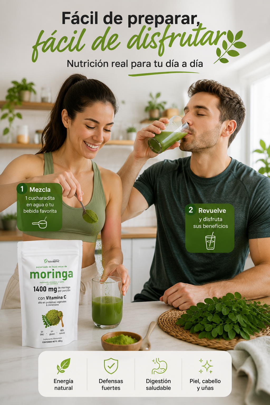 MORINGA 450GR / BIENESTAR GENERAL